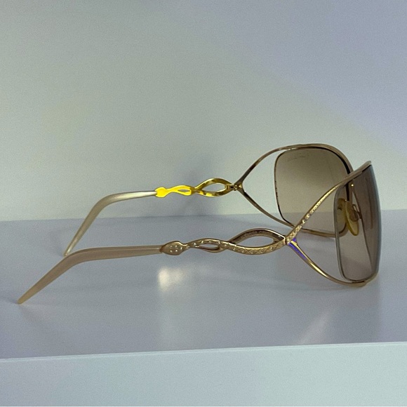 2001 Roberto Cavalli Snake w Swarovski Crystal sunglasses $1100 MSRP - Picture 6 of 7